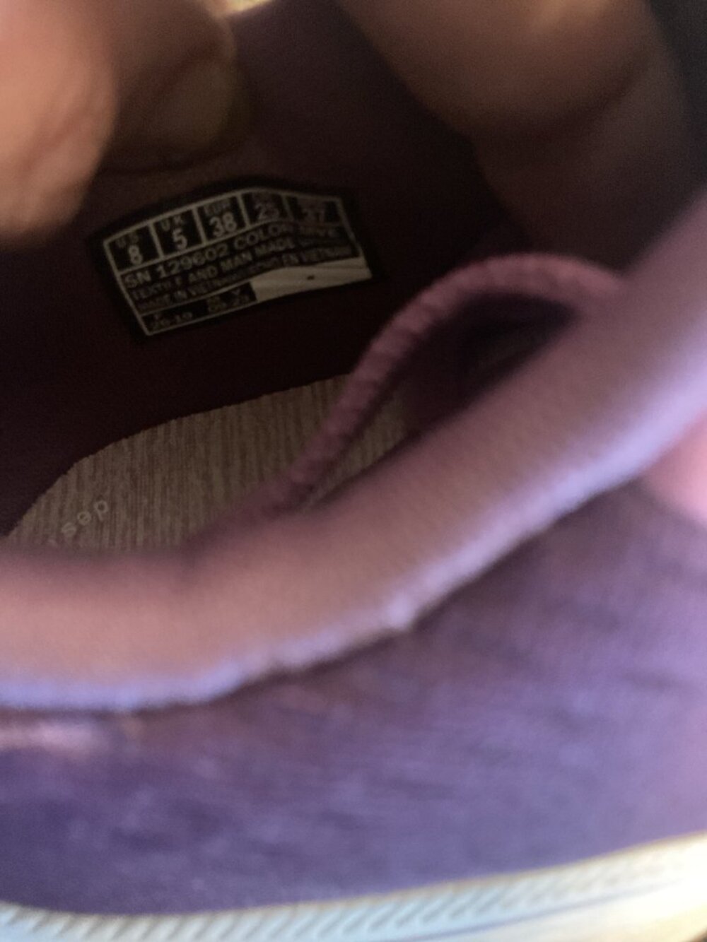 Skechers Go Run Max Cushioning Women’s Size 8 Purple Running Shoes Goga Mat NWT - Picture 7 of 8